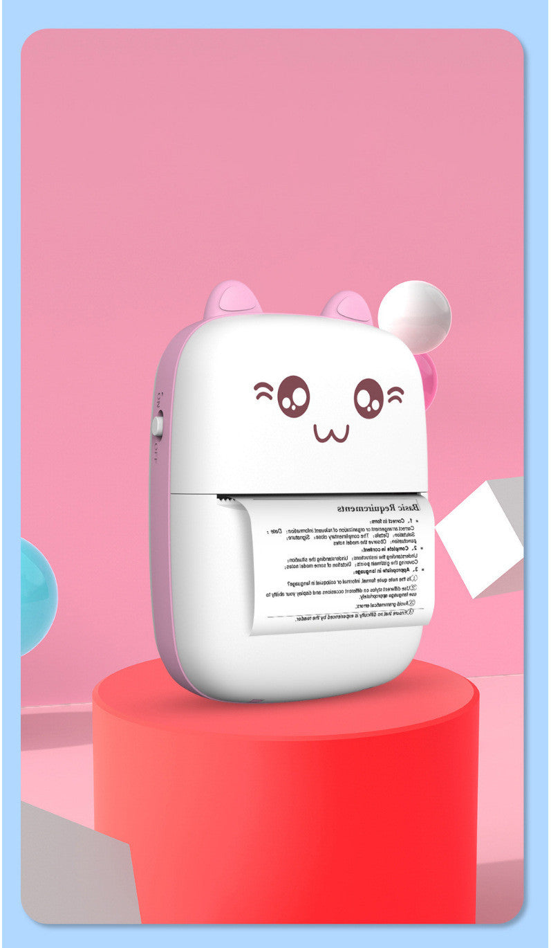 Portable Mini Bluetooth Pocket Photo & Error Label Printer | LYMIU