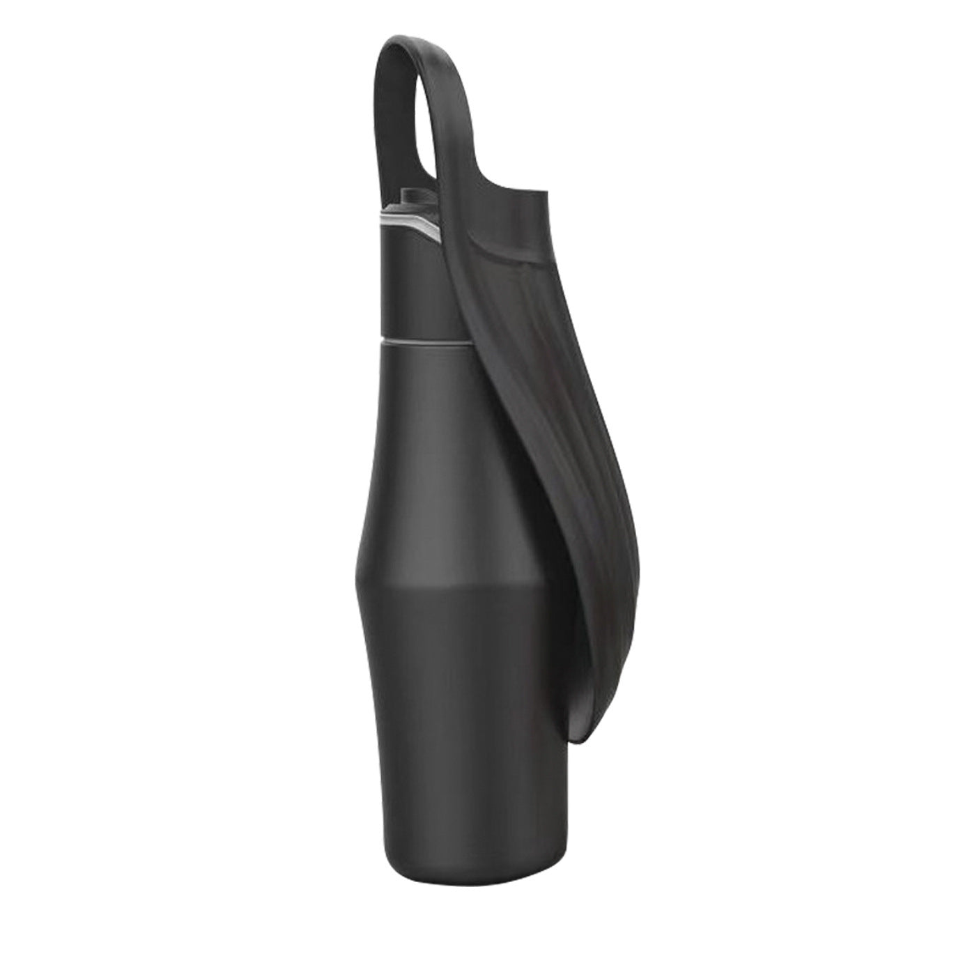 Portable Pet Dog Water Bottle with Soft Silicone Leaf - Outdoor Travel Drinking Dispenser
