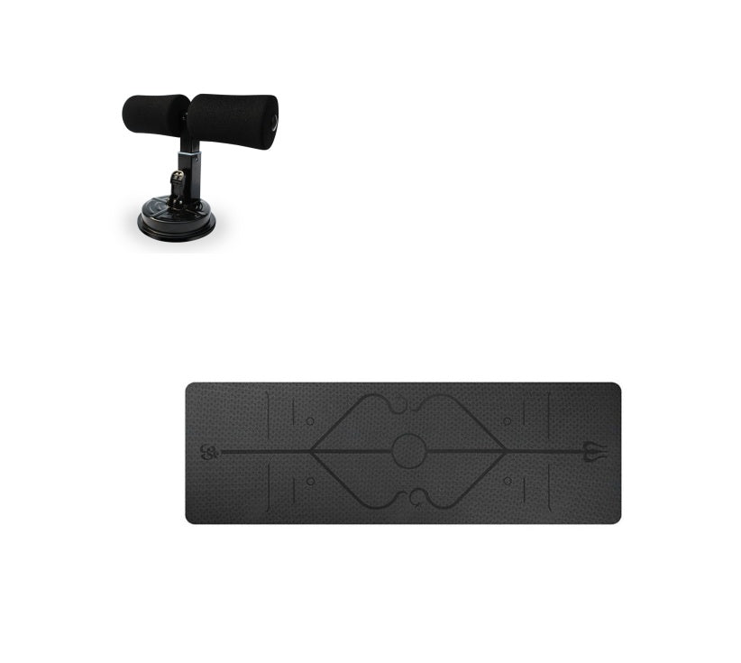 Portable Self-Suction Sit-Up Bar Trainer & Core Exercise Equipment | Lymiu