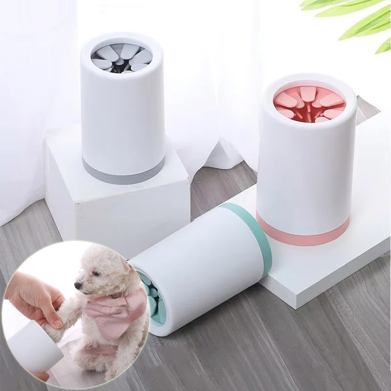 Portable Silicone Pet Foot Washer Cup & Dog Paw Cleaner | Lymiu
