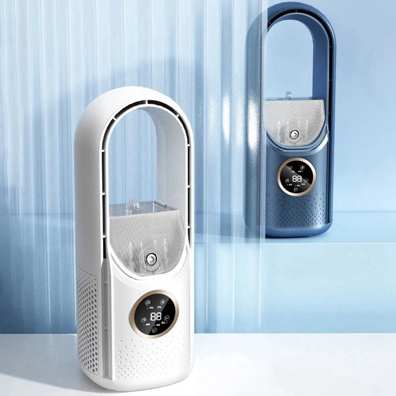 Portable USB Air Cooler Leafless Electric Fan & Humidifier | Lymiu