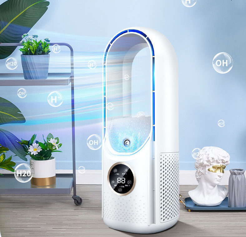 Portable USB Air Cooler Leafless Electric Fan & Humidifier | Lymiu