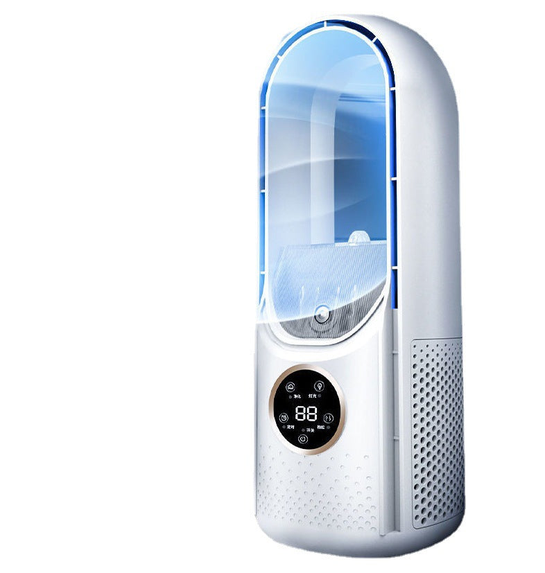 Portable USB Air Cooler Leafless Electric Fan & Humidifier | Lymiu