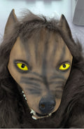 Realistic Latex Wolf Head Mask for Halloween Cosplay | LYMIU