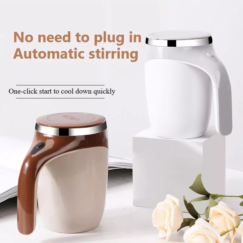 Rechargeable Automatic Self-Stirring Coffee Mug & Electric Magnetic Mixing Cup | Lymiu