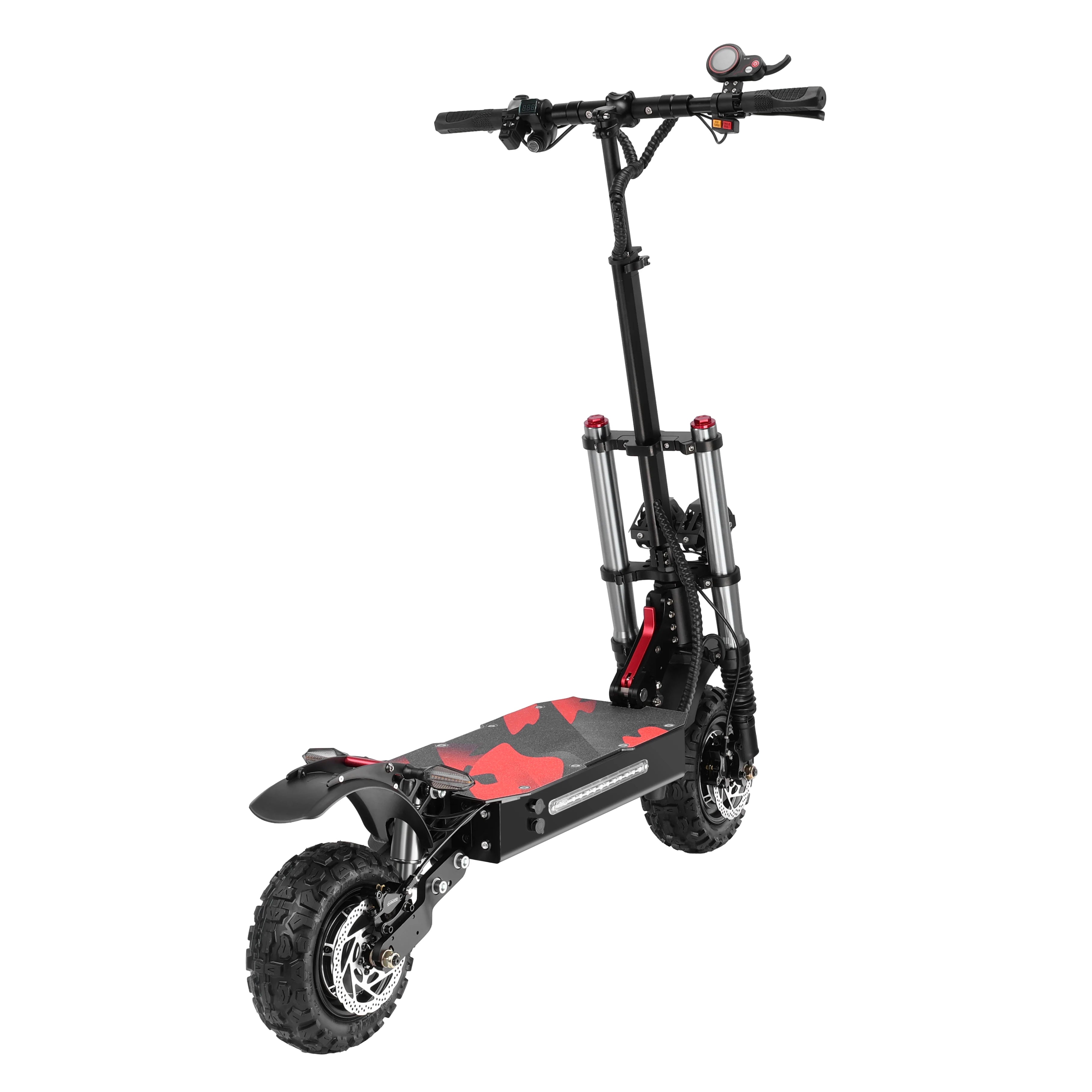 Boyueda S3-11 Scooter Electronic, Engine 2*3000W, Battery 60V 38AH, 11 inch Engine, Max 85km/h, Freins Hydraulic pour touristes,