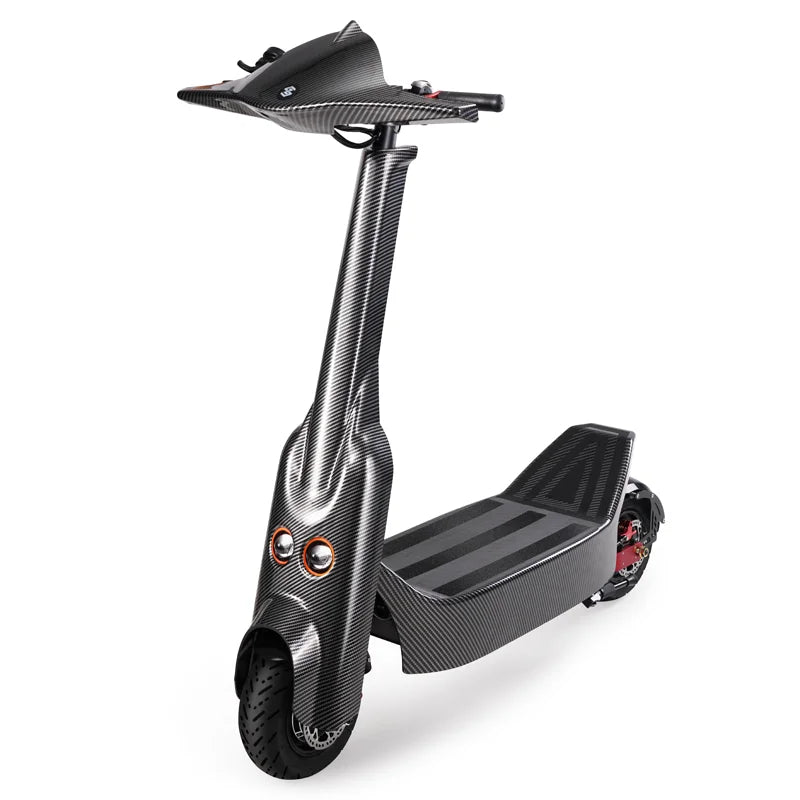 SONGZO BT1 Electric Scooter 5600W Strong Motor 60V 30Ah 16850 Battery Cell Foldable Tubeless Silent Road Tire Electric Scooter