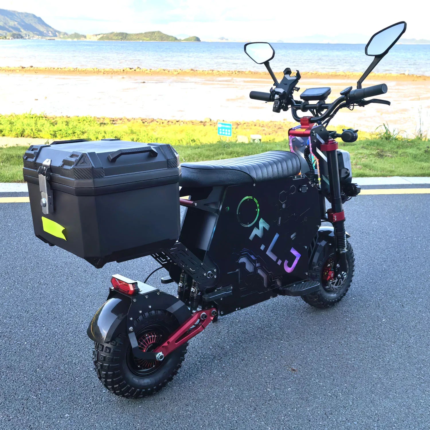 FLJ F14 High-Speed E-Scooter with Removable Battery & NFC