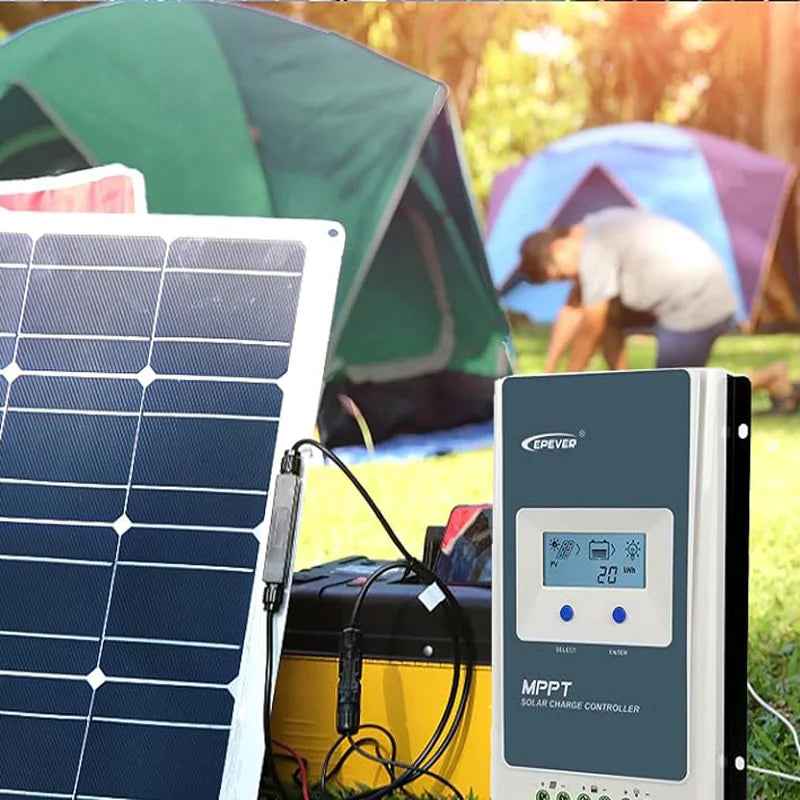 EPever Smart MPPT Solar Battery Regulator - 10A-40A