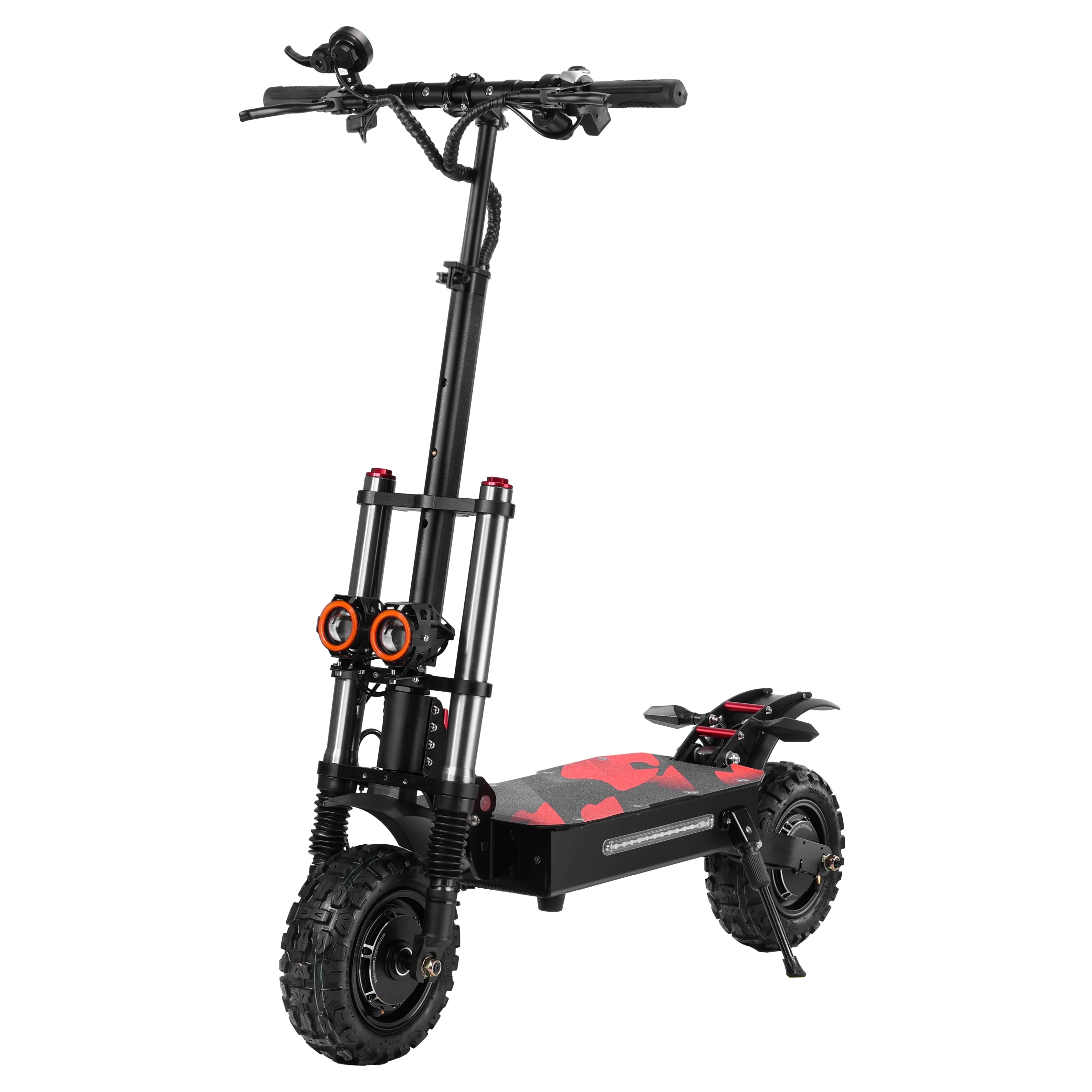 Boyueda S3-11 Scooter Electronic, Engine 2*3000W, Battery 60V 38AH, 11 inch Engine, Max 85km/h, Freins Hydraulic pour touristes,