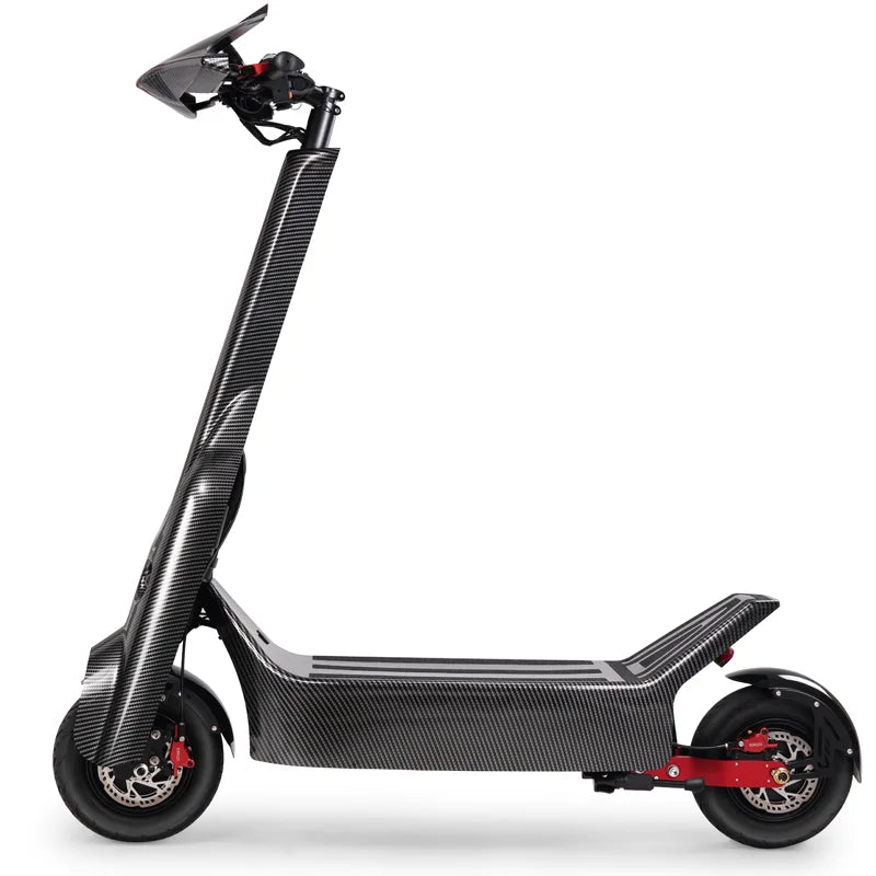 SONGZO BT1 Electric Scooter 5600W Strong Motor 60V 30Ah 16850 Battery Cell Foldable Tubeless Silent Road Tire Electric Scooter
