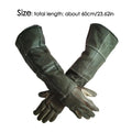 Pet Gloves Cowhide Leather Anti-grasping Anti Bite Protective Gloves Cat Dog Gardening Work Gloves Pets Training Handling Gloves
