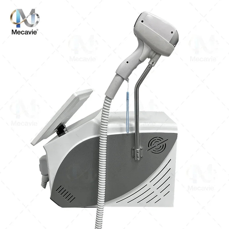 Professional 4-Wave 808nm Diode Laser Hair Removal Machine 4000W Soprano Titanium Painless Hair Remover for Face Body Home Salon