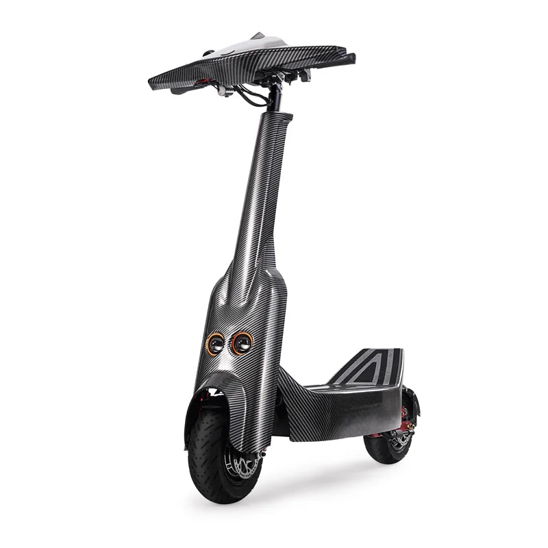 SONGZO BT1 Electric Scooter 5600W Strong Motor 60V 30Ah 16850 Battery Cell Foldable Tubeless Silent Road Tire Electric Scooter