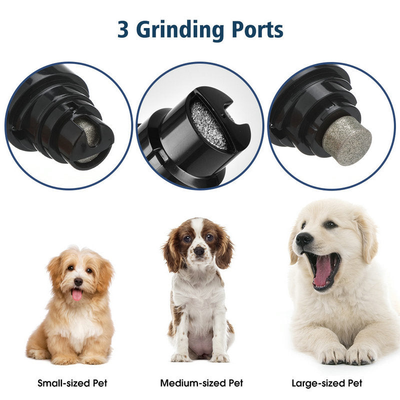 Second Gear Pet Nail Sharpener - Low Noise Electric Dog & Cat Nail Grinder | LYMIU