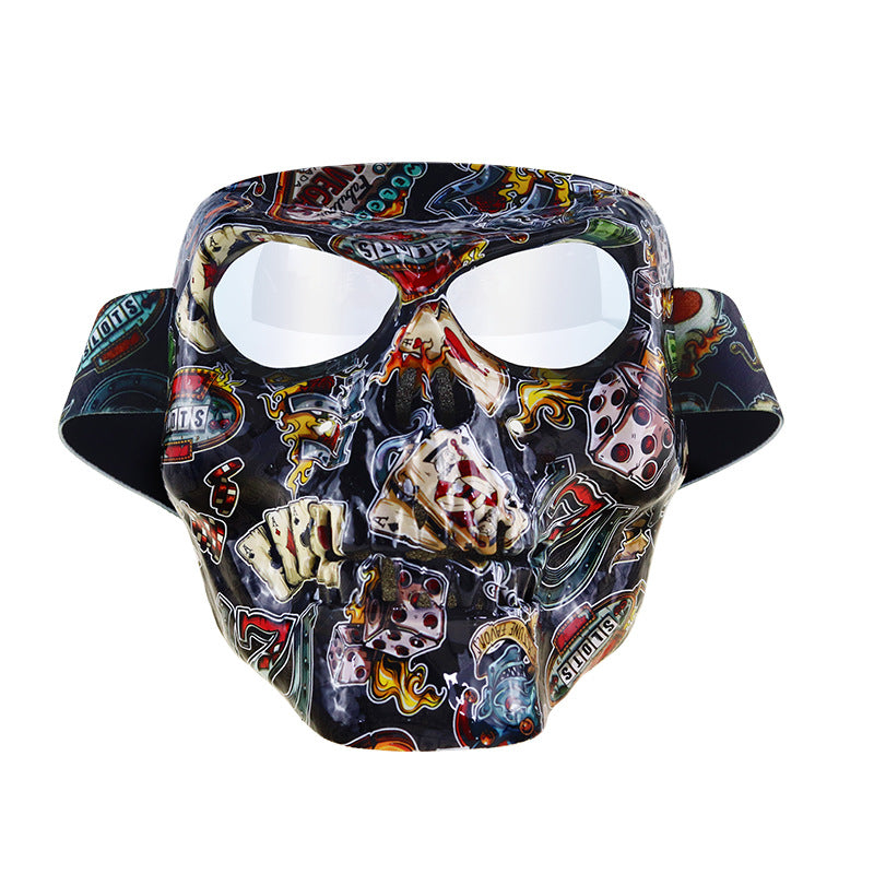 Skull Mask Goggles Motorcycle Rider Gear Wind And Dust Resistant | LYMIU