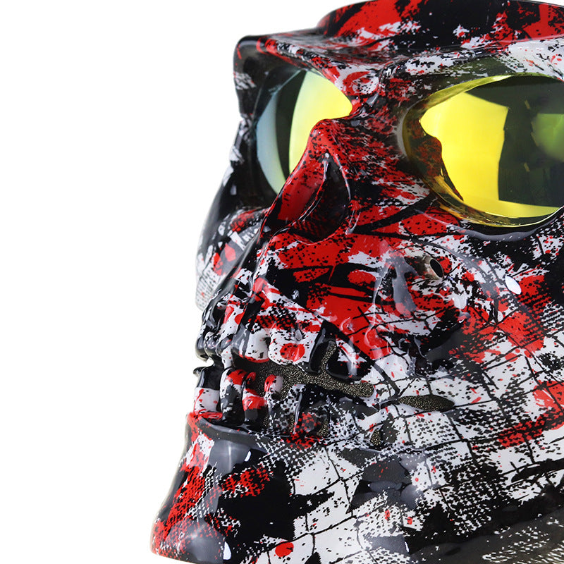 Skull Mask Goggles Motorcycle Rider Gear Wind And Dust Resistant | LYMIU