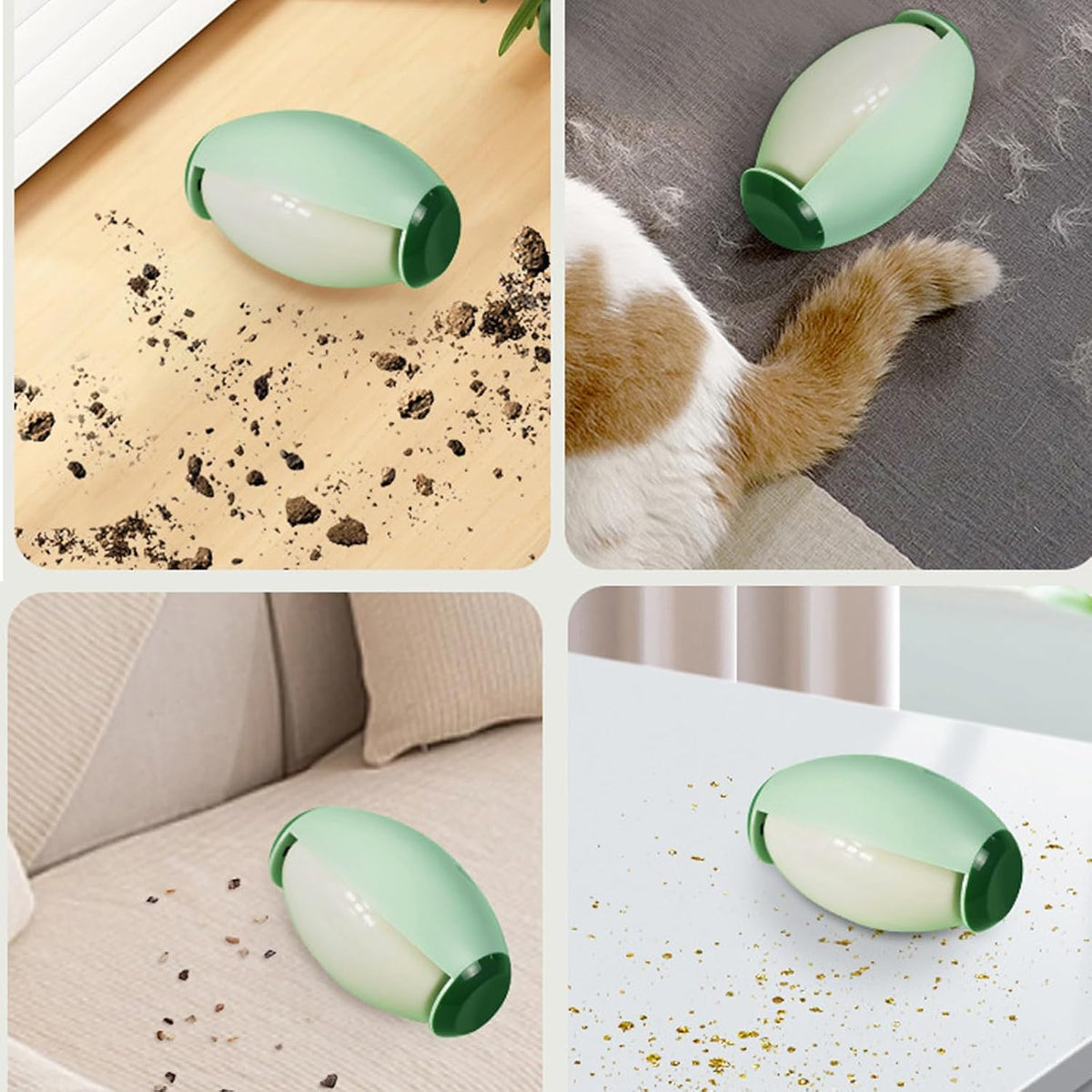 Washable Reusable Gel Lint Roller Ball - Portable Travel Pet Hair Remover | LYMIU