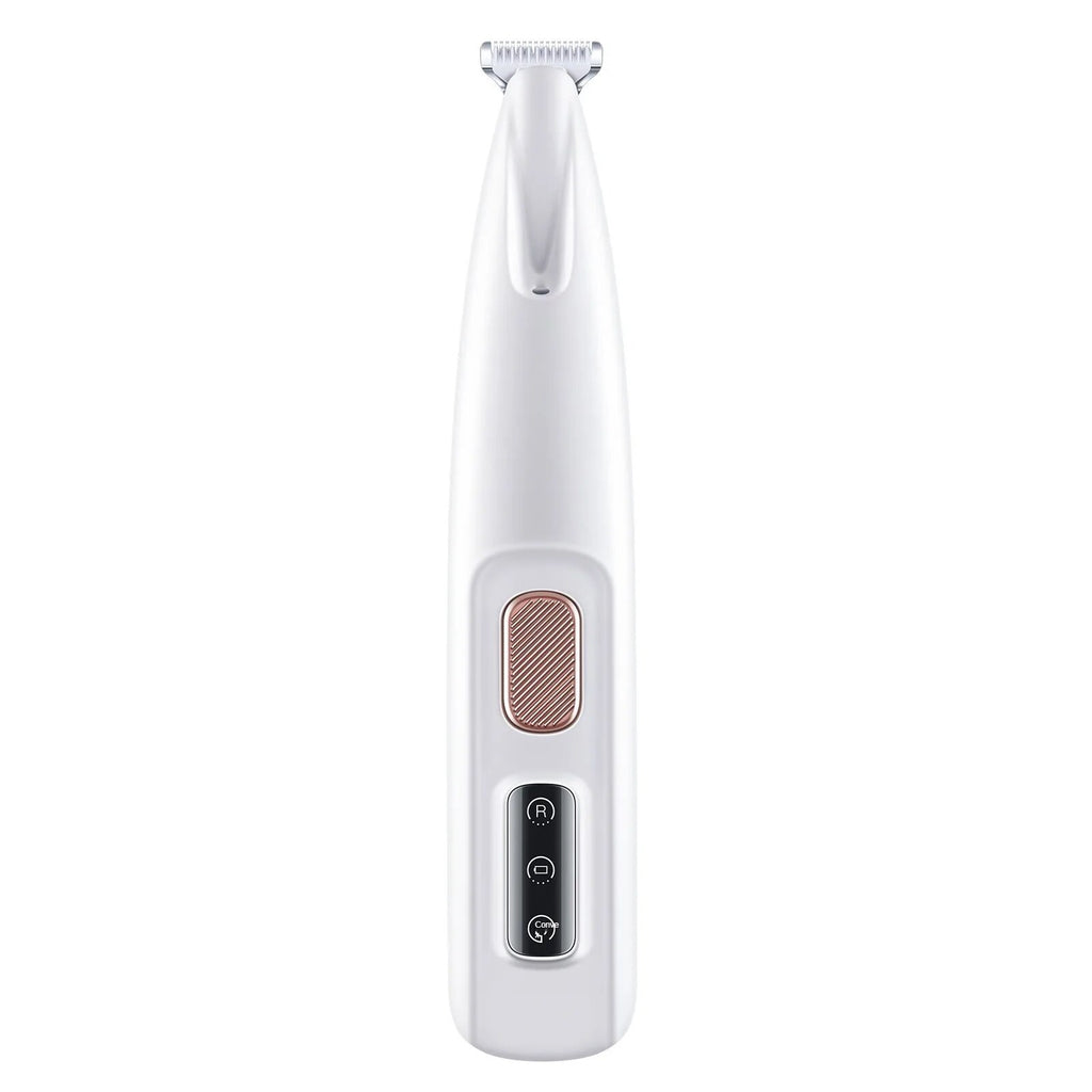 Waterproof Dog Paw Trimmer with LED Light & Display - 18mm Wide Blade | LYMIU