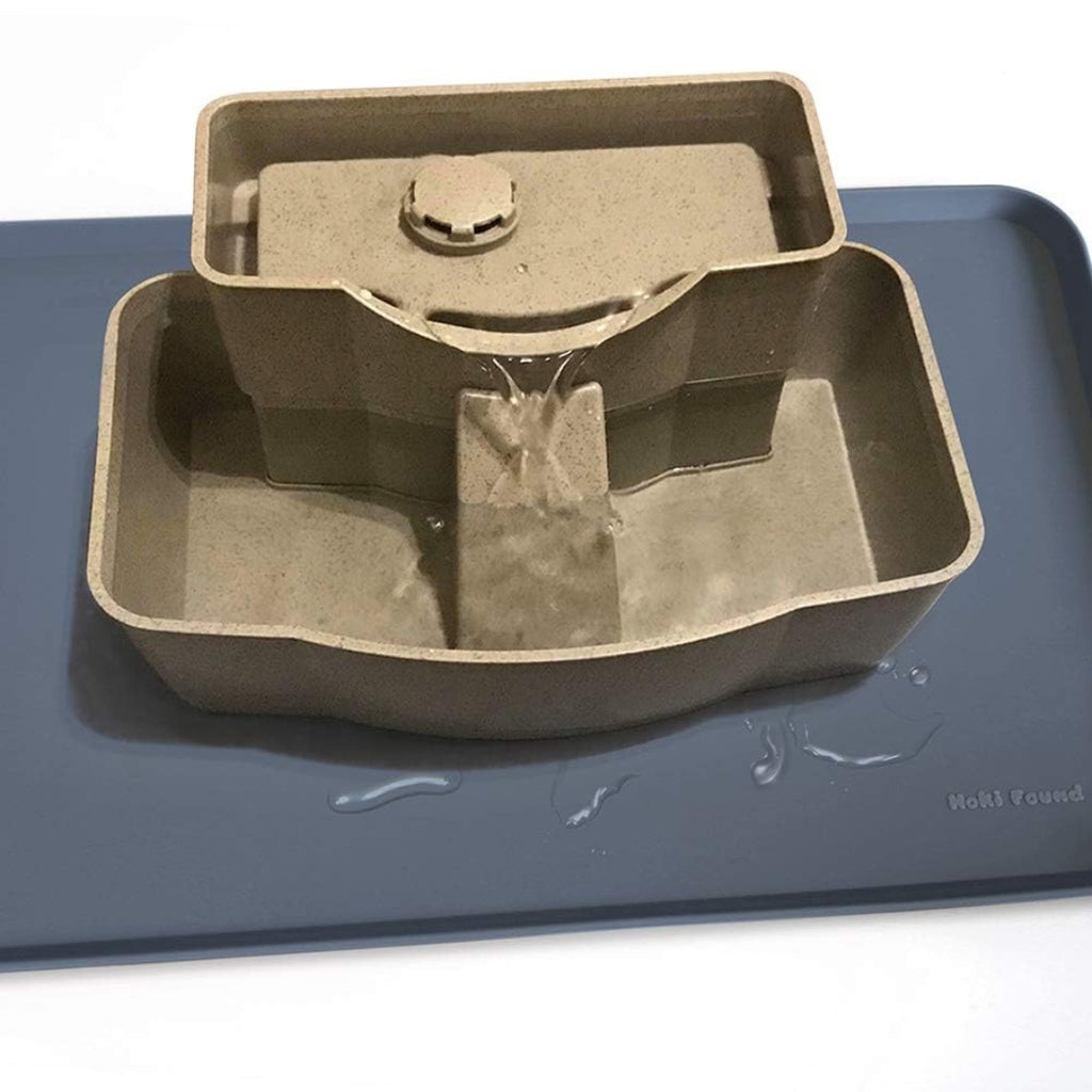 Waterproof Silicone Pet Feeding Mat with High Lips - Non-Slip Dog & Cat Food Mat-lymiu