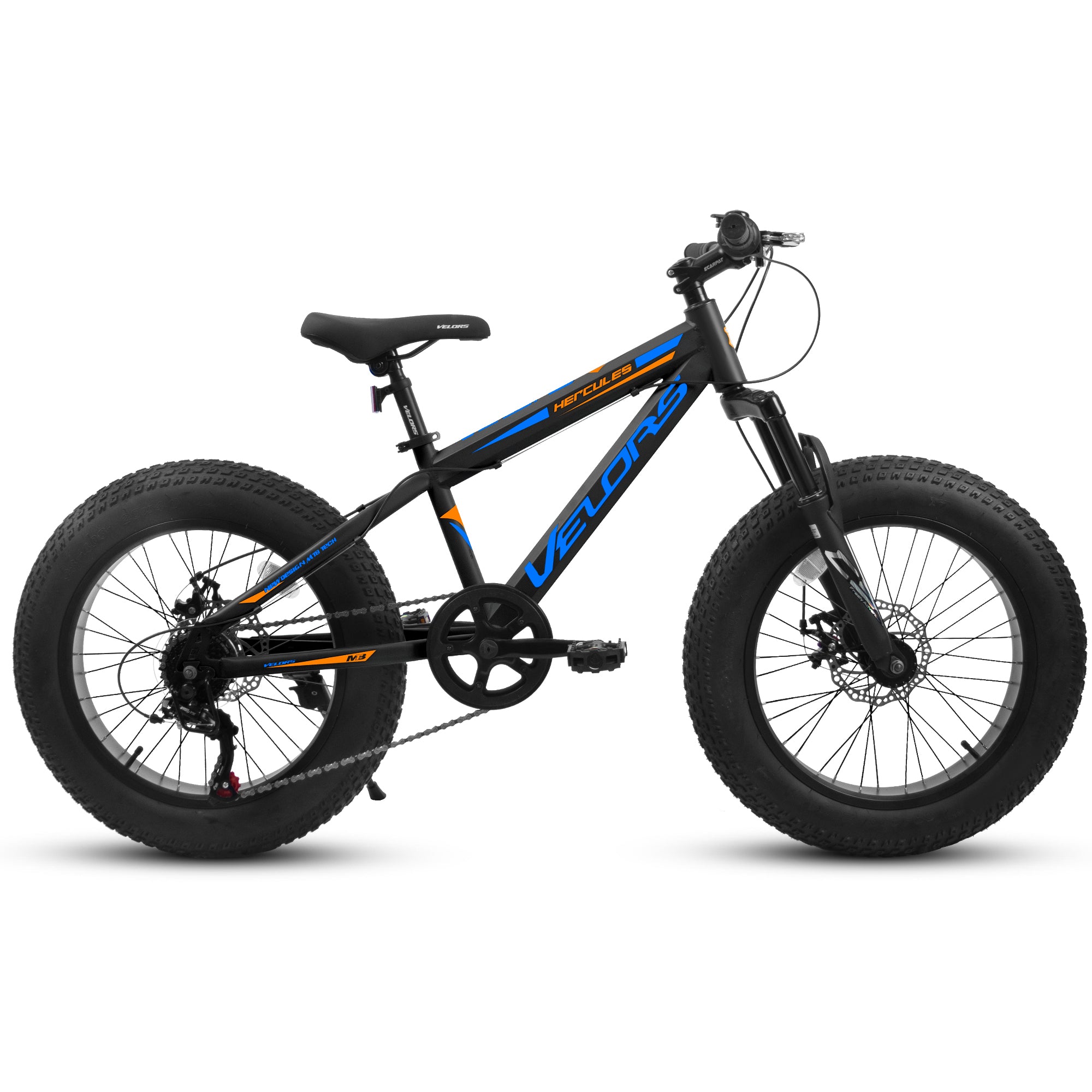 V20235 20-Inch 7-Speed Fat Tire Mountain Bike, Dual Disc Brake.lymiu