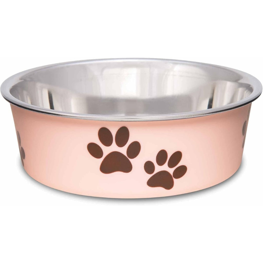Stainless Steel Dog & Cat Bowl with Removable Rubber Base - Spill-Proof Pet Feeder-lymiu