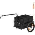 16-Inch Bicycle Cargo Trailer with Removable Box-lymiu