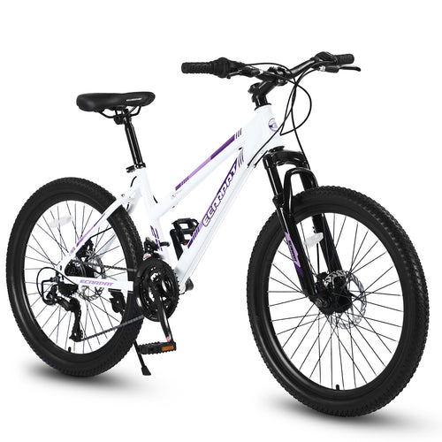 26-Inch Mountain Bike – 21-Speed MTB with Dual Disc Brakes & Front Suspension-lymiu