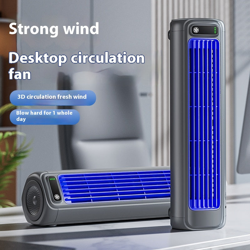 Mini Portable Bladeless Air Conditioner & USB Silent Desktop Air Cooler-lymiu