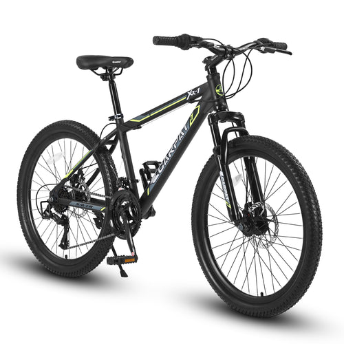 24-Inch Mountain Bike – Shimano 21-Speed MTB with Dual Disc Brakes-lymiu