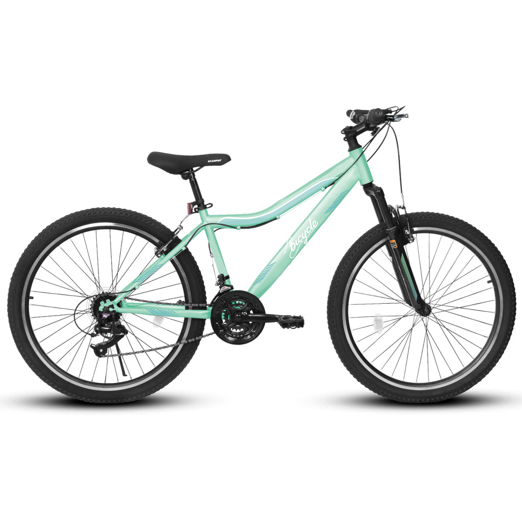 24/26-Inch Mountain Bike – 21-Speed All-Terrain MTB with Front Suspension-lymiu
