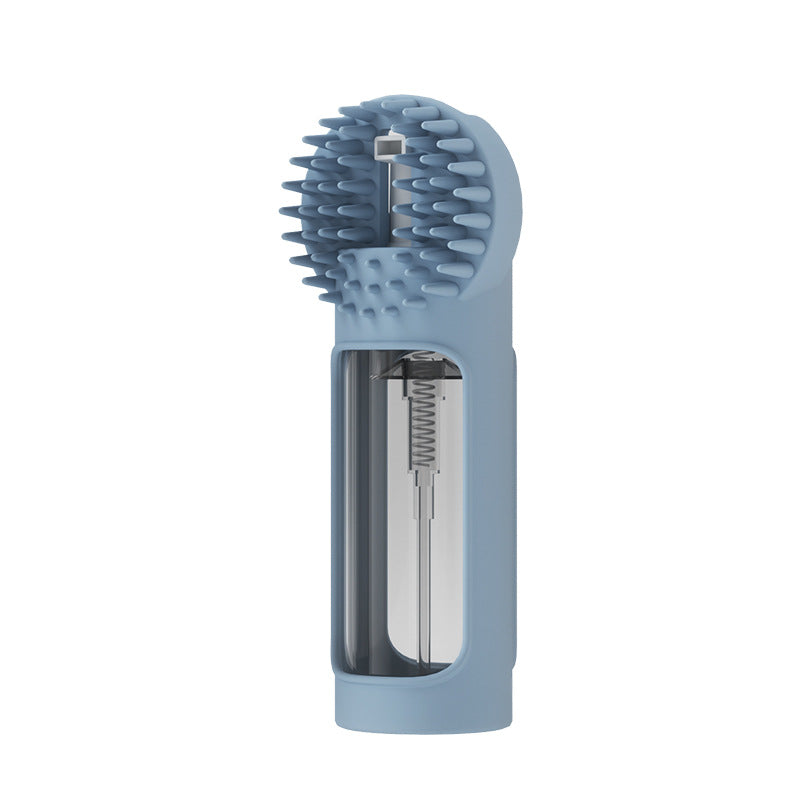 Multifunctional Silicone Pet Bath Brush & Foaming Dog & Cat Massage Grooming Tool-lymiu