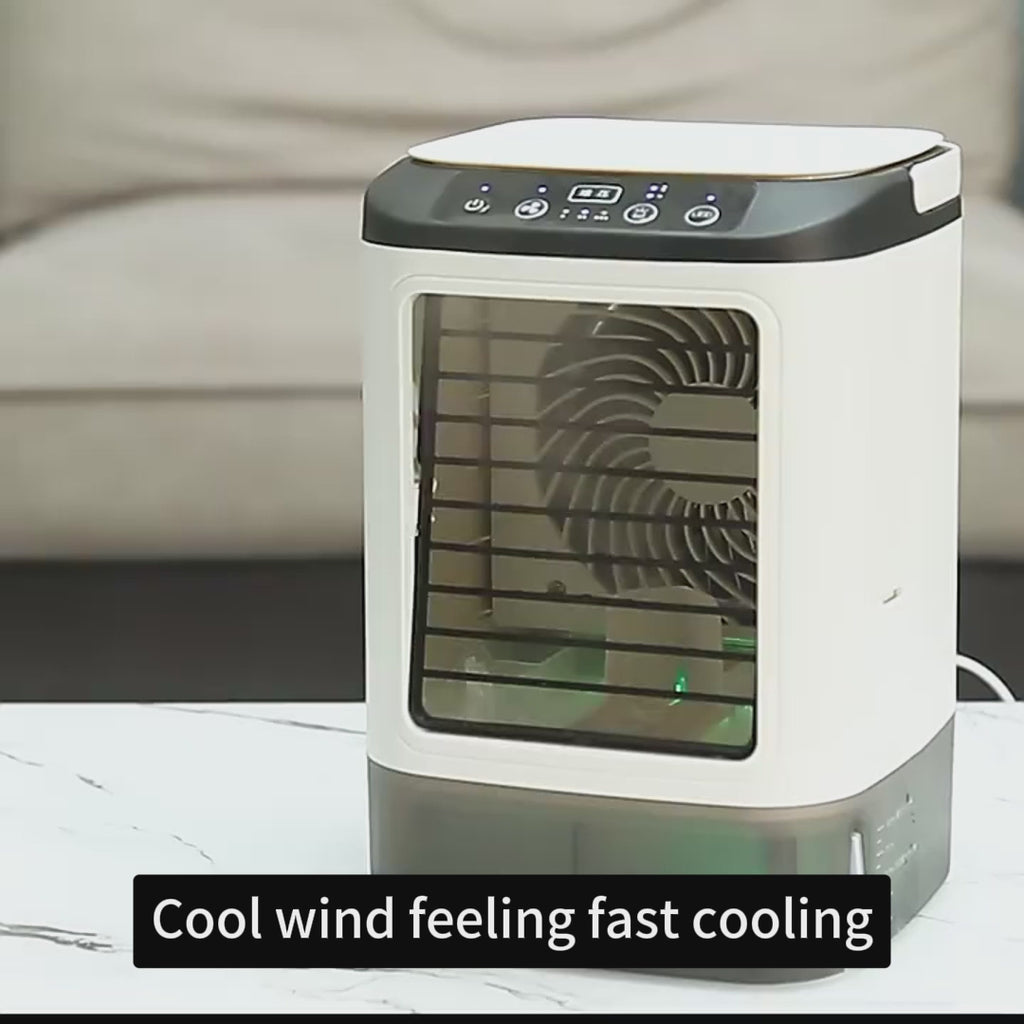 New Style Air Cooler Desktop Air Conditioner Fan & Dual Spray Cooling | Lymiu