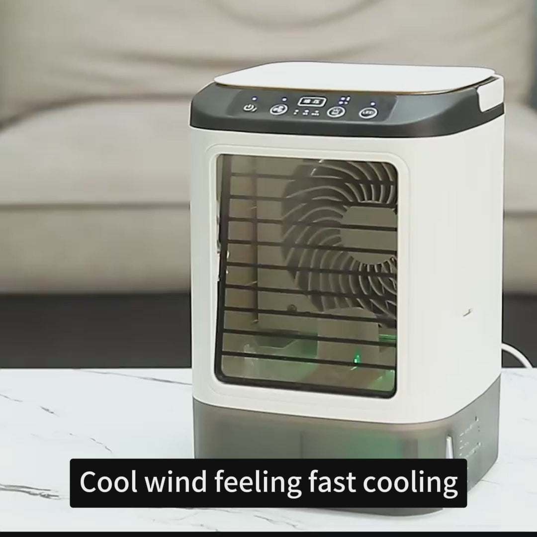 New Style Air Cooler Desktop Air Conditioner Fan & Dual Spray Cooling | Lymiu