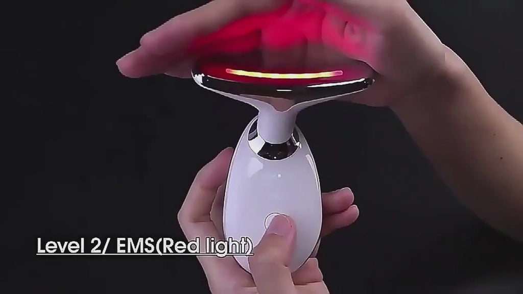 EMS Thermal Neck Lifting & Tightening Massager - Microcurrent Wrinkle Remover