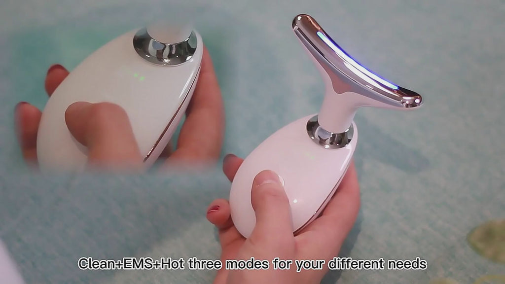 EMS Thermal Neck Lifting & Tightening Massager - Microcurrent Wrinkle Remover