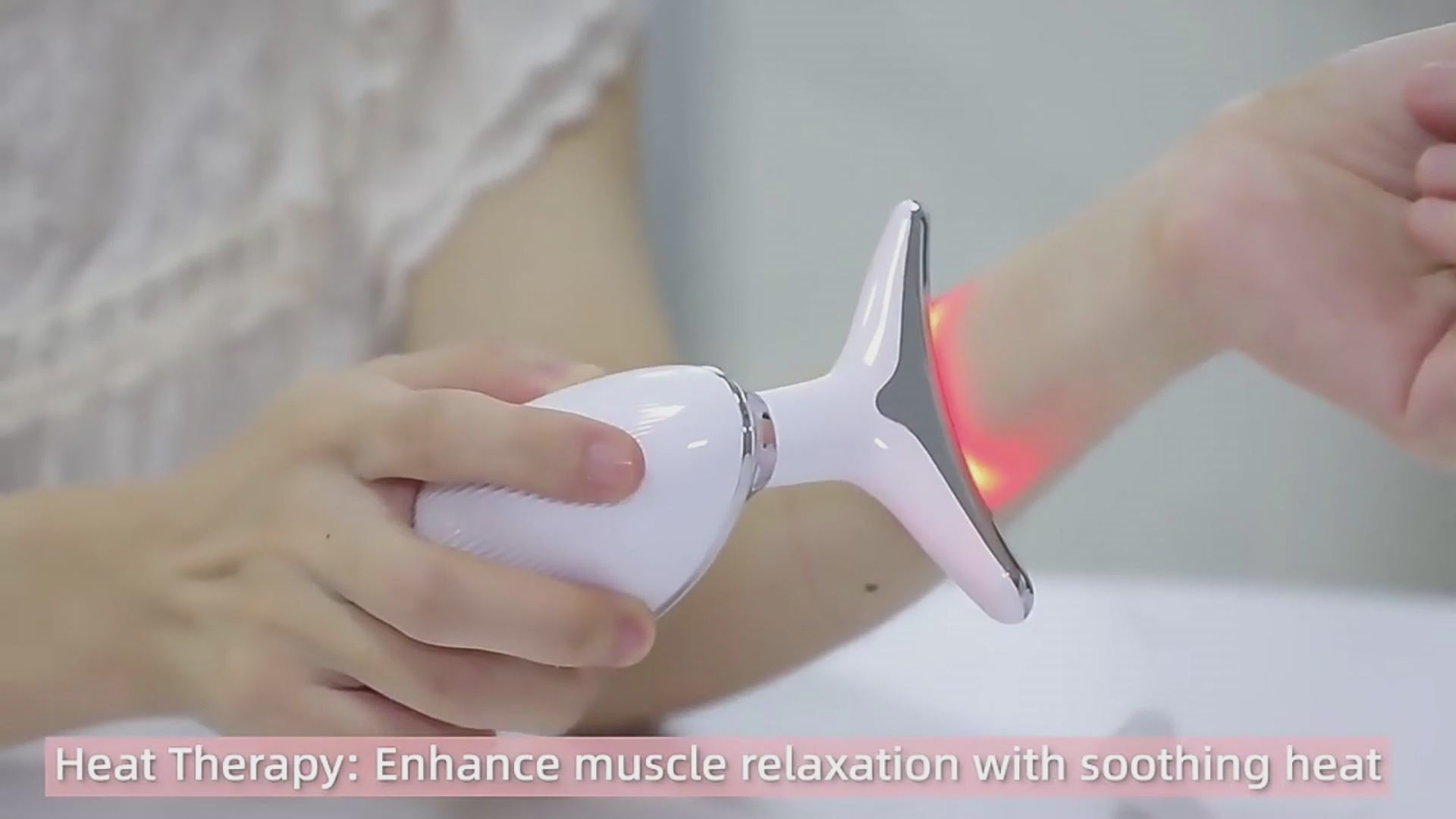 EMS Thermal Neck Lifting & Tightening Massager - Microcurrent Wrinkle Remover