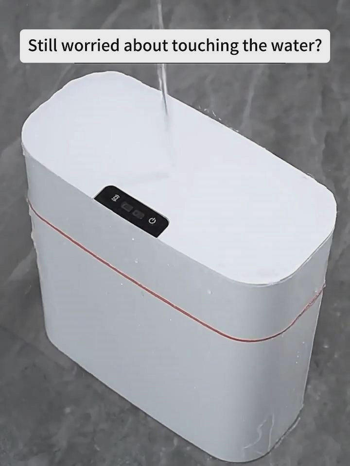 Smart Sensor Trash Can with Lid - Automatic Touchless Dustbin for Home & Office