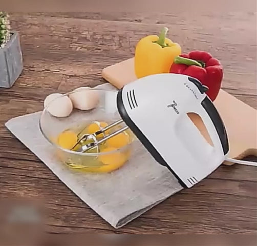 7-Speed Electric Stand Mixer & Food Blender - Compact Kitchen Dough & Cake Beater