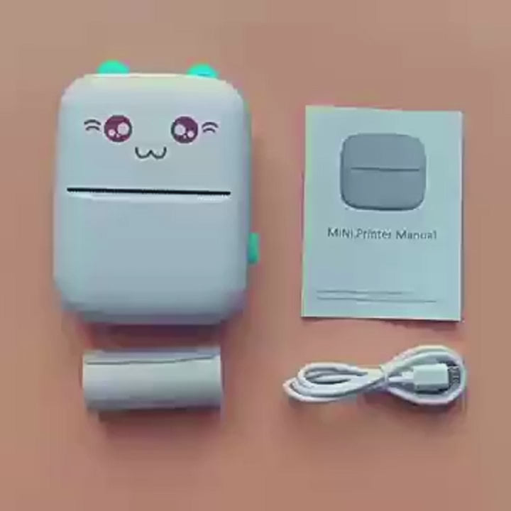 Portable Mini Bluetooth Pocket Photo & Error Label Printer | LYMIU