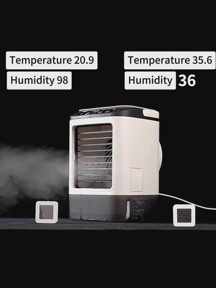 New Style Air Cooler Desktop Air Conditioner Fan & Dual Spray Cooling | Lymiu