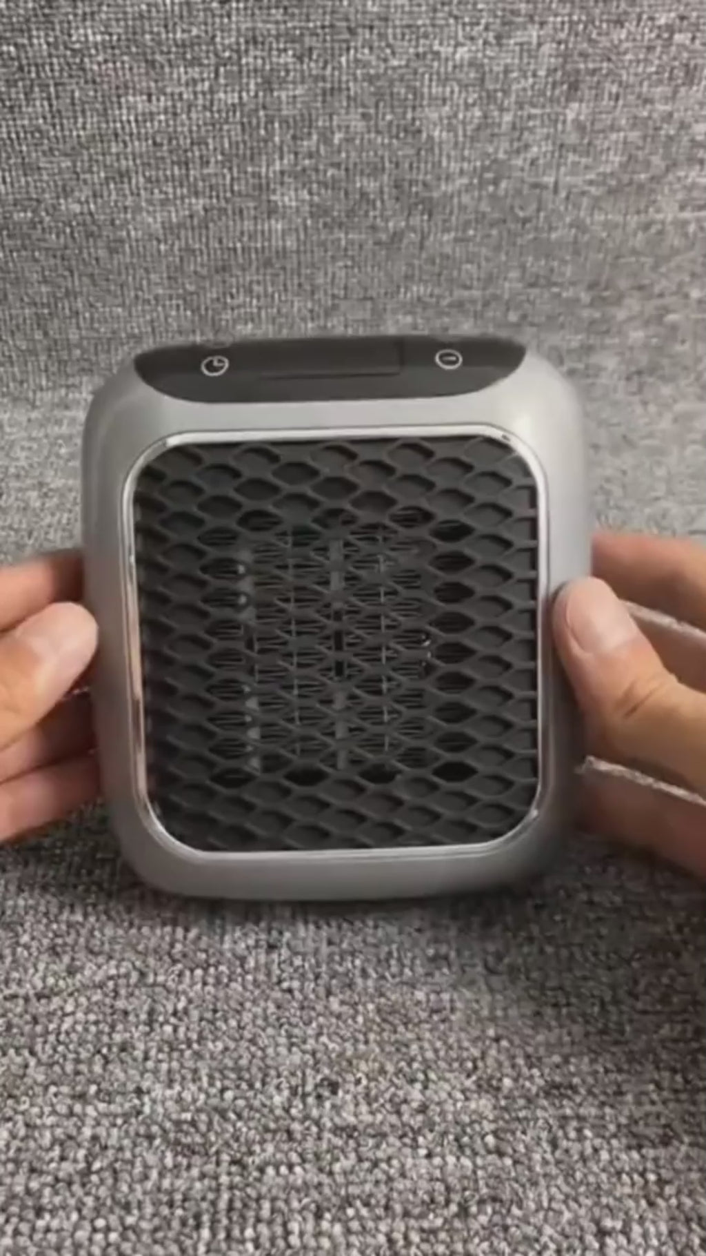 Mini Wall-Mounted Fan Heater - Dormitory Warm Air Blower | LYMIU