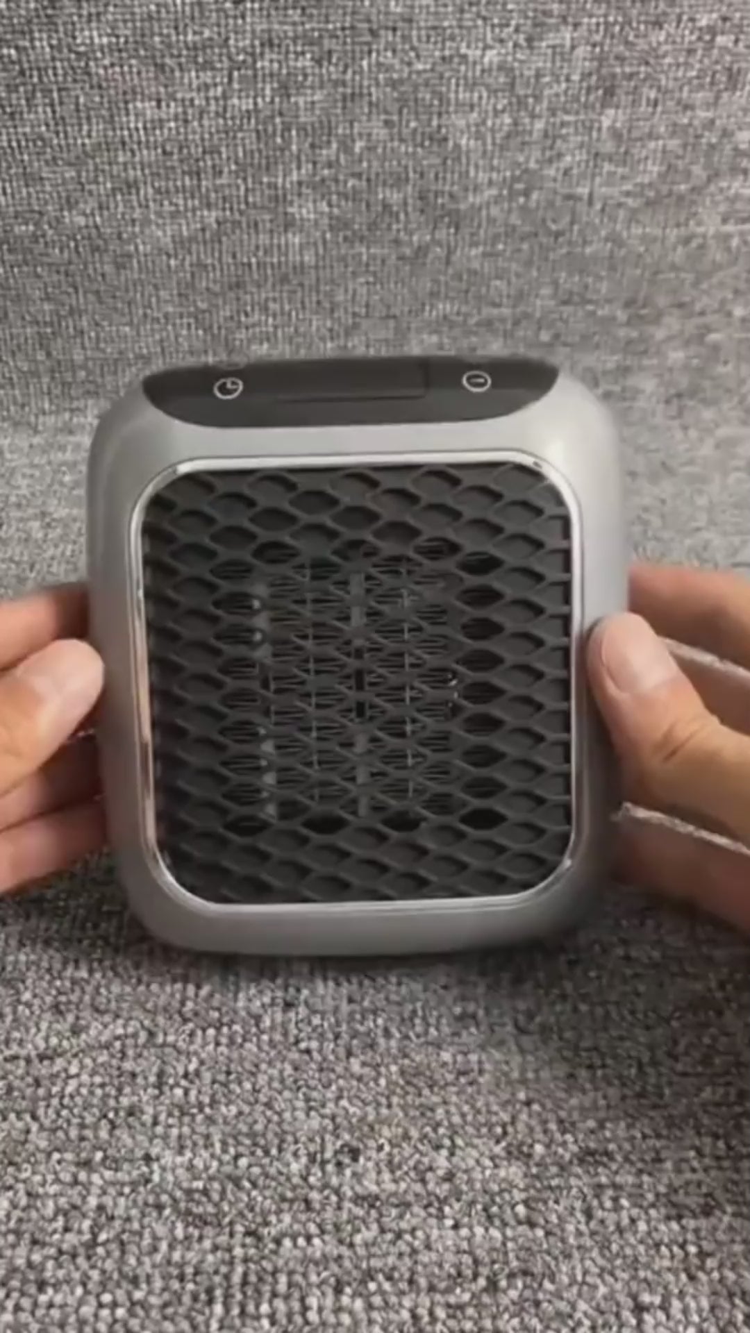 Mini Wall-Mounted Fan Heater - Dormitory Warm Air Blower | LYMIU