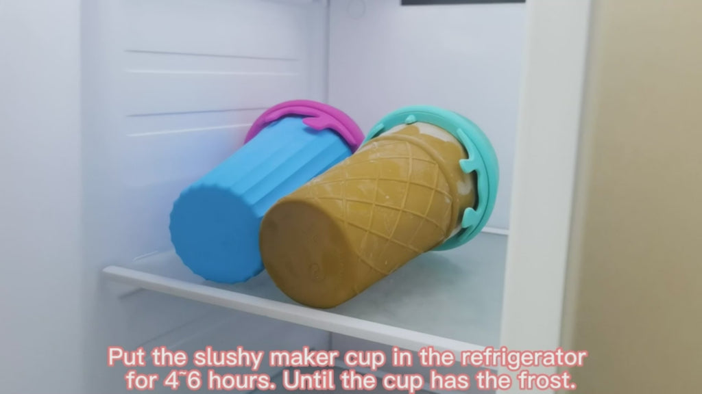 500ml Magic Slushy Maker Cup - Quick-Frozen Smoothie & Ice Cream Squeeze Bottle
