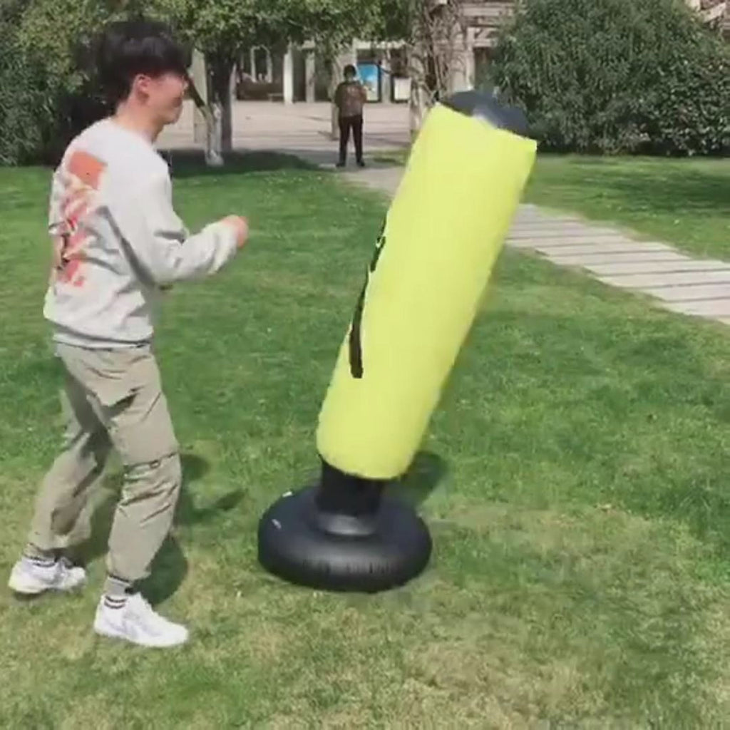 Inflatable Free-Standing Boxing Column & Vertical Punching Bag for Fitness | Lymiu